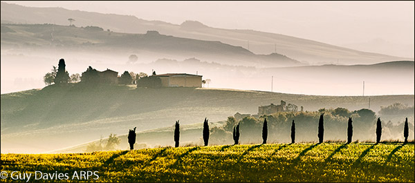 Tuscan Mist and Shadows
